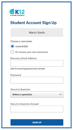 Set Up Your Online School (OLS) Accounts — Step 7